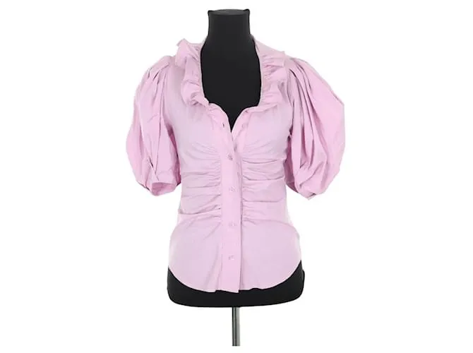 Isabel Marant Blusa di seta rosa