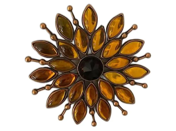 Yves Saint Laurent spilla D'oro