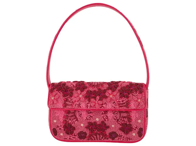 Borsa a Spalla Tommy - Staud - Sintetico - Rosa