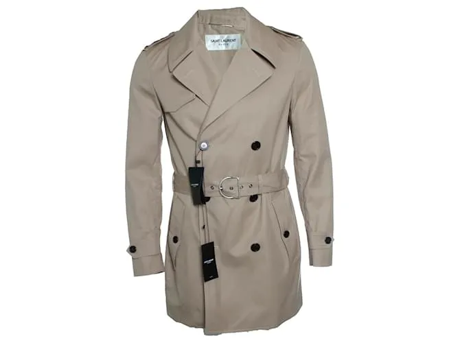 Trench coat camel Saint Laurent, 2019