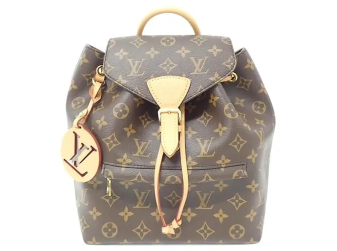 Zaino Louis Vuitton Monogram Montsouris PM M45501 Marrone