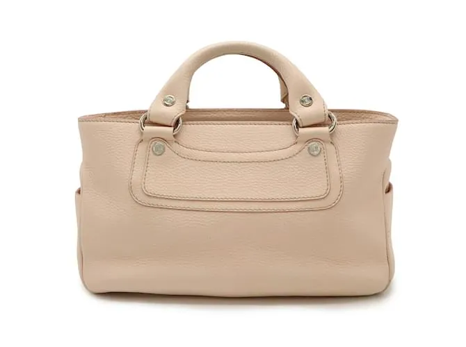 Céline Borsa a mano Celine Boogie Bag in pelle rosa