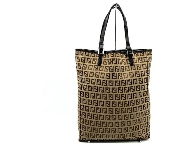 Zucchino Borsa Tote Fendi 8BH006019 Marrone