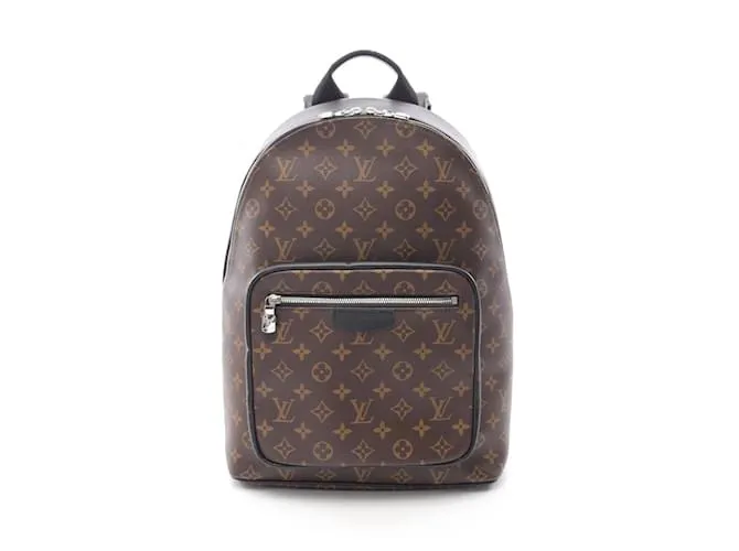 Zaino Louis Vuitton Josh NV Marrone Nero Monogramma