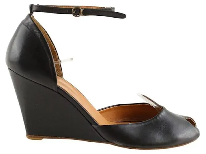 Isabel Marant Tacchi in pelle nera Nero