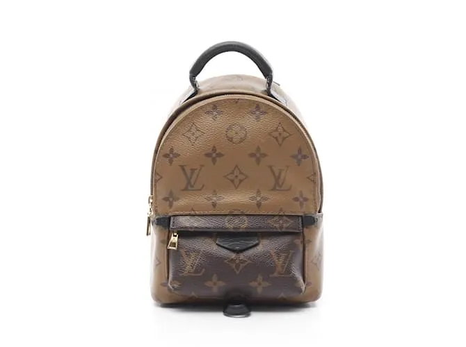 Zaino Mini Palm Springs di Louis Vuitton Marrone