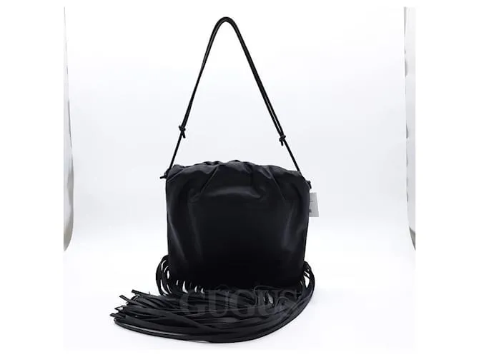 Borsa a spalla con frange BOTTEGA VENETA (3331640) Nero