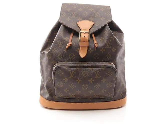 Zaino Montsouris GM di Louis Vuitton Marrone