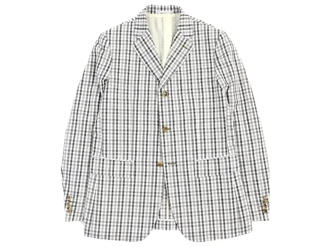 & Other Stories Giacca a motivo check COMME des GARCONS Nero Bianco