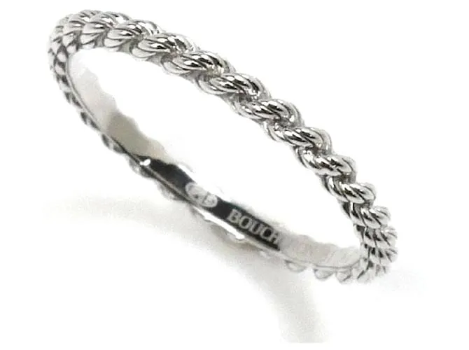 Anello Boucheron Serpent Bohème in oro bianco Au750 Argento