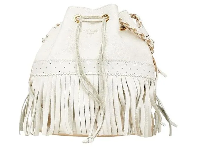 & Other Stories Borsa a mano in pelle M Carnival di J&M Davidson Bianco