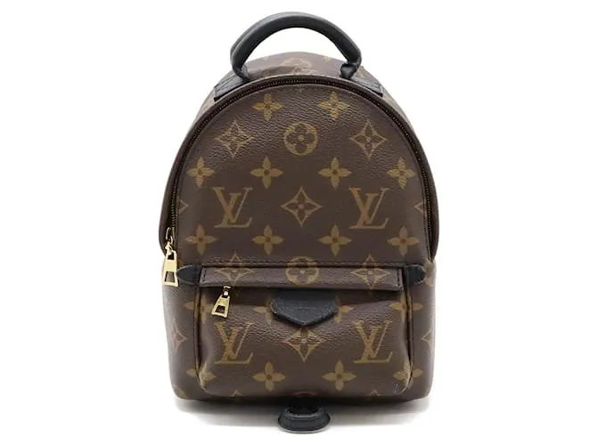 Zaino Mini Palm Springs Monogram Louis Vuitton M41562 Marrone Nero