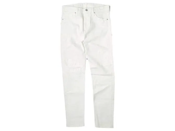 & Other Stories JEANS SLIM STRAIGHT Jeans in cotone Bianco