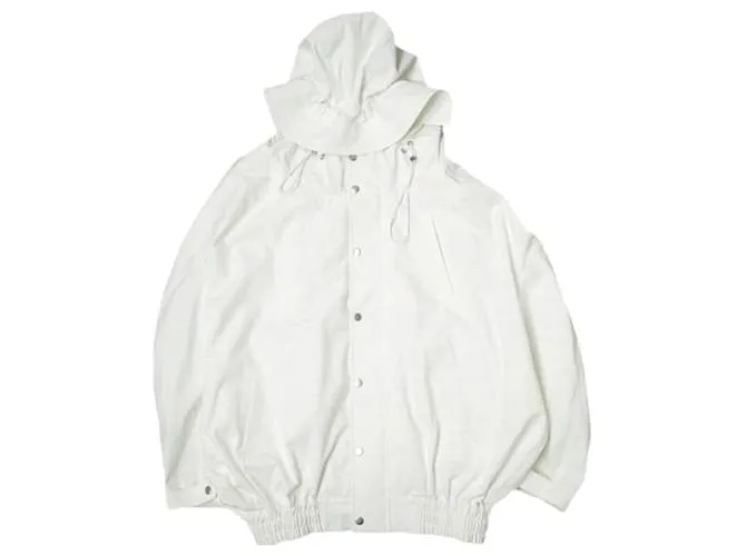 & Other Stories Giacca con cappuccio oversize CHENPENG bianca Bianco