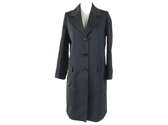 Cappotto lungo Chester nero Jil Sander 34 donne
