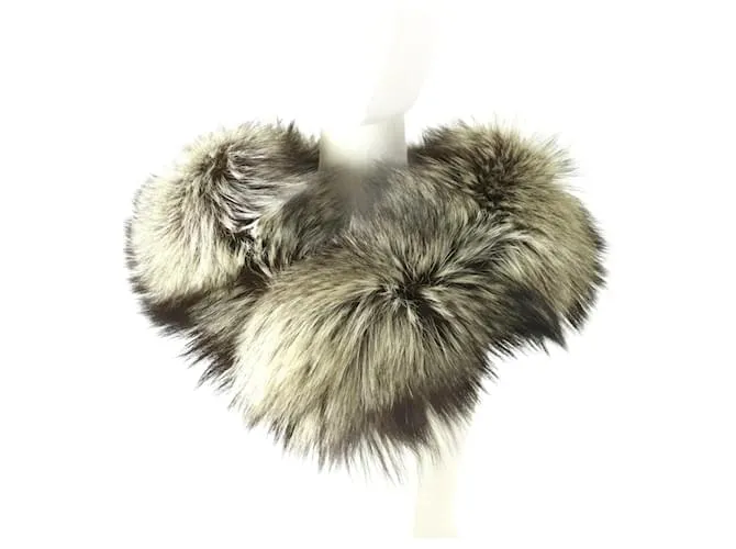 & Other Stories Sciarpa in pelliccia genuina SAGA FOX Marrone