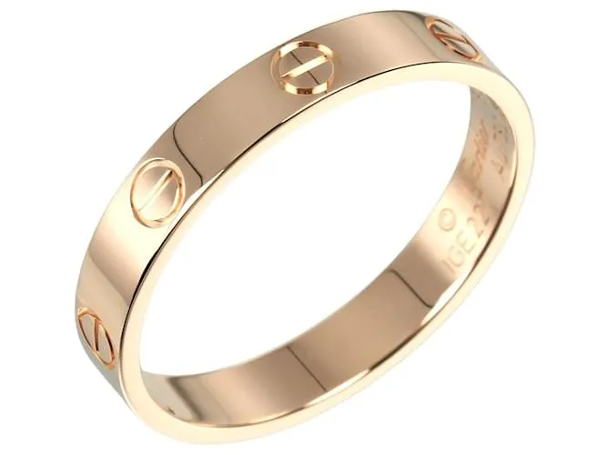 Anello Cartier Love Modello Piccolo Au750 Taglia 19 D'oro