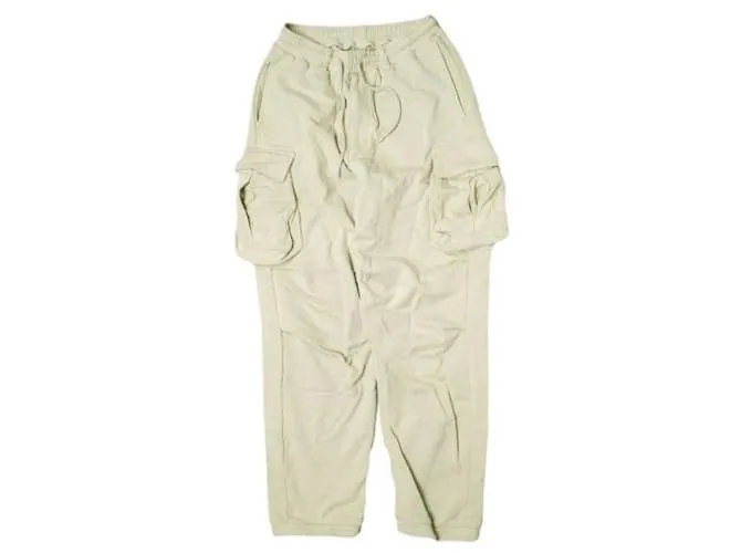& Other Stories Pantaloni cargo Sweat Danke Schon 23A-PTL050 L Beige