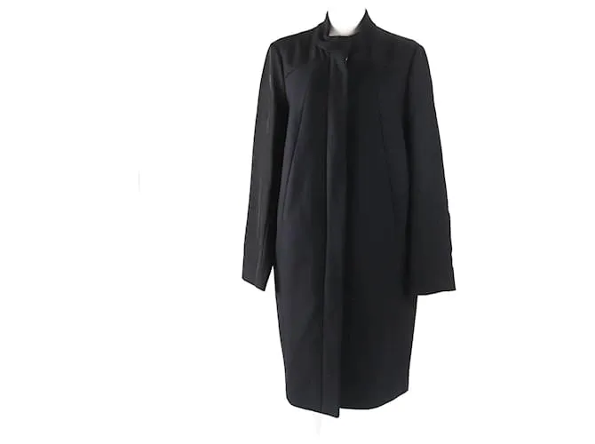 & Other Stories Cappotto lungo in lana e nylon nero Helmut Lang M donne