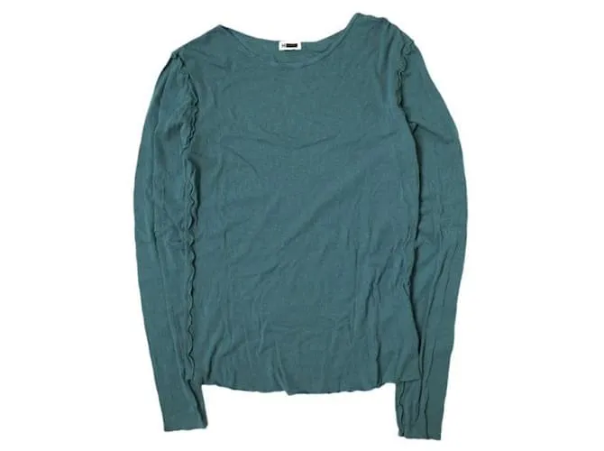 & Other Stories Maglione a girocollo in cotone verde