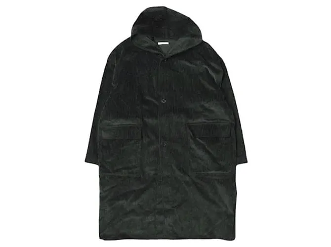 & Other Stories Cappotto Canopy in Corduroy con Cappuccio s.k. manor hill Taglia L Nero