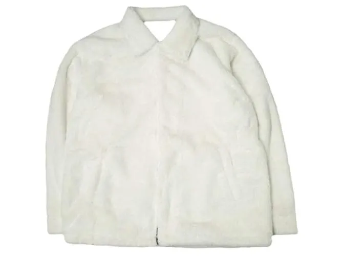 & Other Stories Grazie mille ECO FUR COACH JACKET Bianco