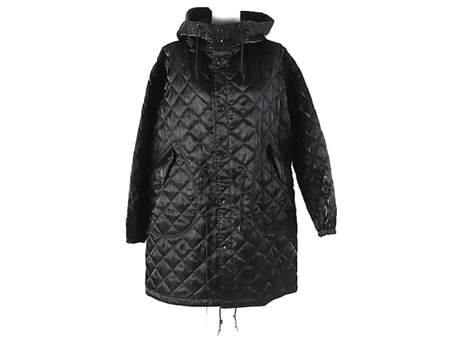 & Other Stories Cappotto in nylon trapuntato JUNYA WATANABE Nero XS Bianco