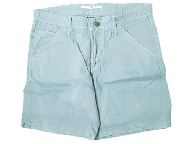 & Other Stories e JEANS e501-001 Pantaloni Corti in Denim di Cotone Blu chiaro