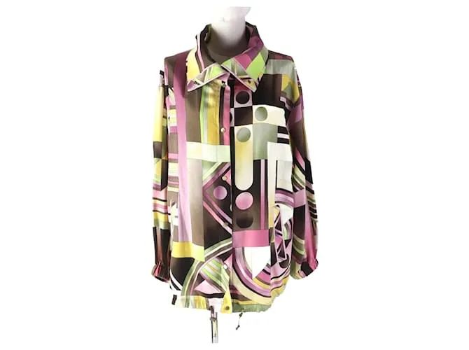 & Other Stories Giacca con bottoni in seta con logo LEONARD FASHION 11R Multicolore