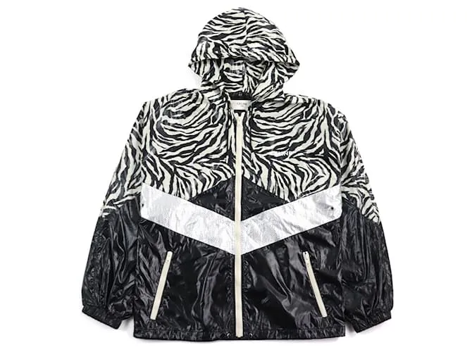 Céline Giacca in nylon look zebra Celine multicolore 46