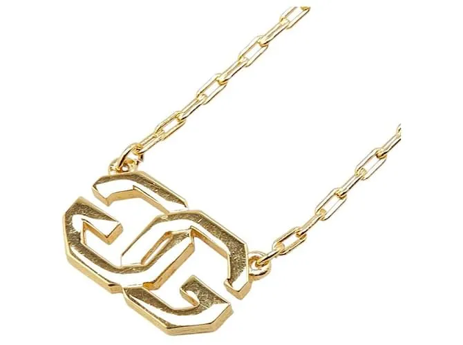 Collana con logo GG di Givenchy D'oro