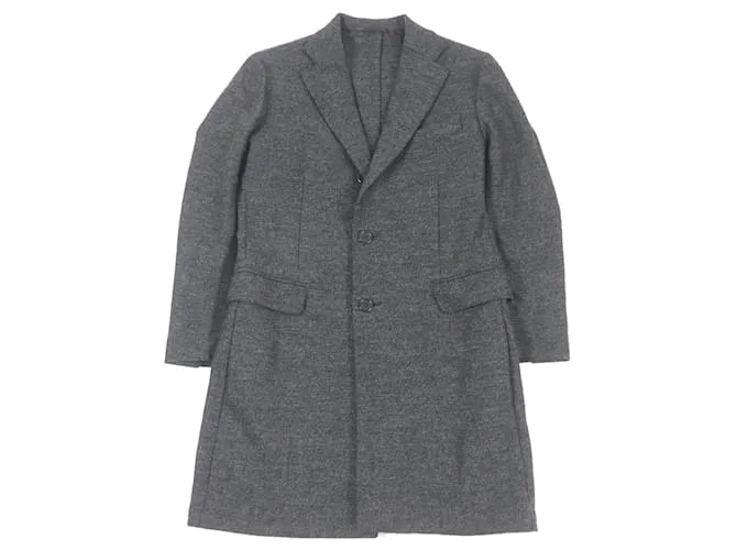 & Other Stories Cappotto Chester in tweed di lana grigio ERRICO FORMICOLA 44 Marrone