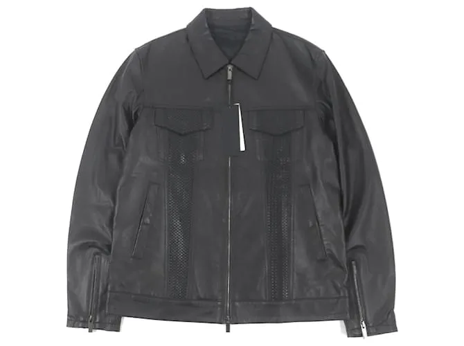 & Other Stories Giacca in pelle di agnello JOSEPH nera 48 per uomini Nero
