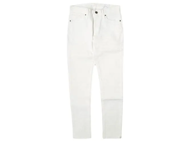 & Other Stories JEANS SEA HORSE RAGAZZO TAPERED in cotone Bianco