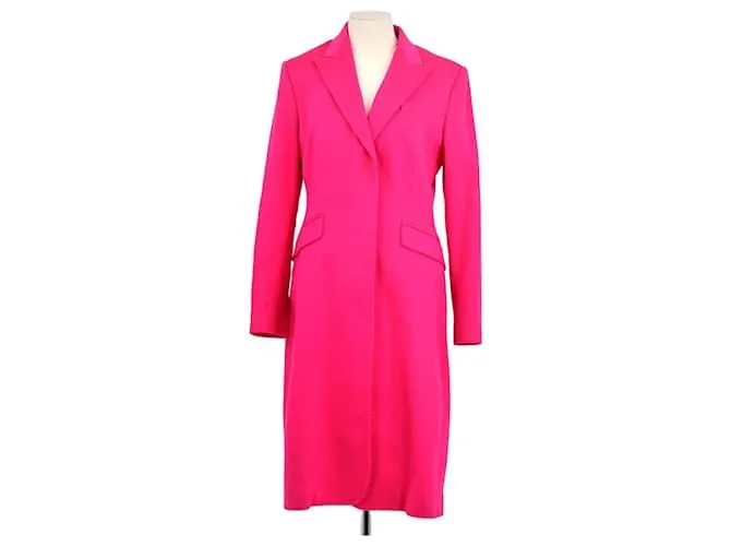 Paul Smith Cappotto di lana rosa