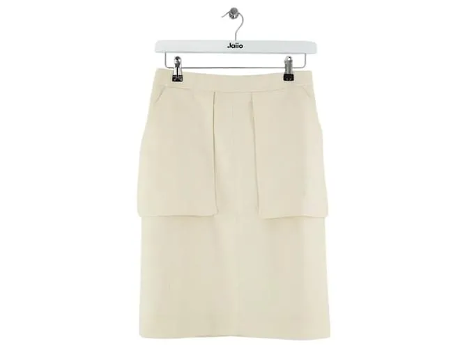 Céline Gonna in lana bianca Bianco