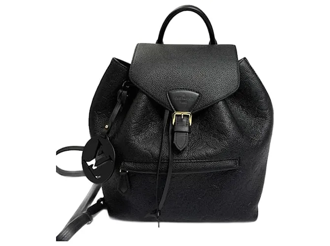 Zaino Monogram Montsouris PM di Louis Vuitton Nero
