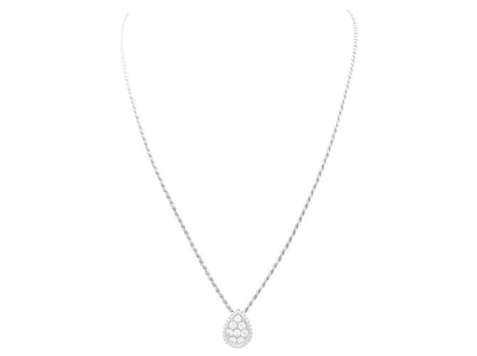 Collana BOUCHERON, Serpent Bohème, oro bianco e diamanti.