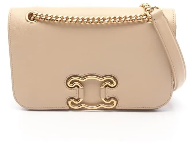 Céline Borsa a Spalla Celine Triomphe Beige