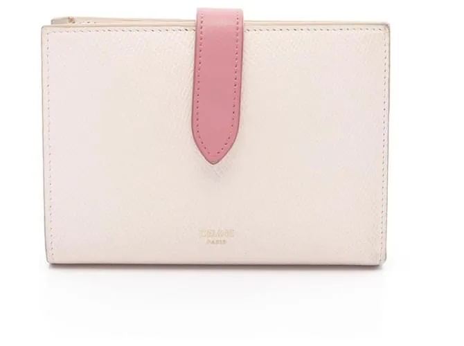 Céline Portafoglio medio con tracolla Celine Rosa