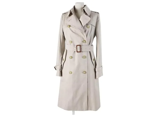 & Other Stories MACKINTOSH LONDON Cappotto Trench in Cotone Beige Chiaro Donna