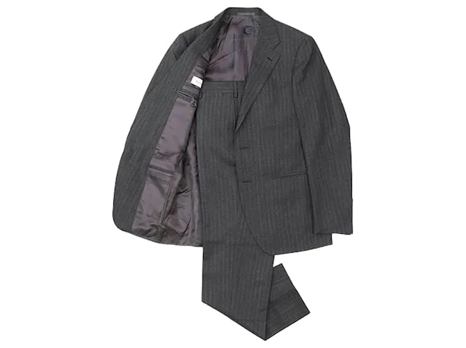 & Other Stories Completo in lana CARUSO, carbone, taglia uomo 50 Grigio Grigio antracite