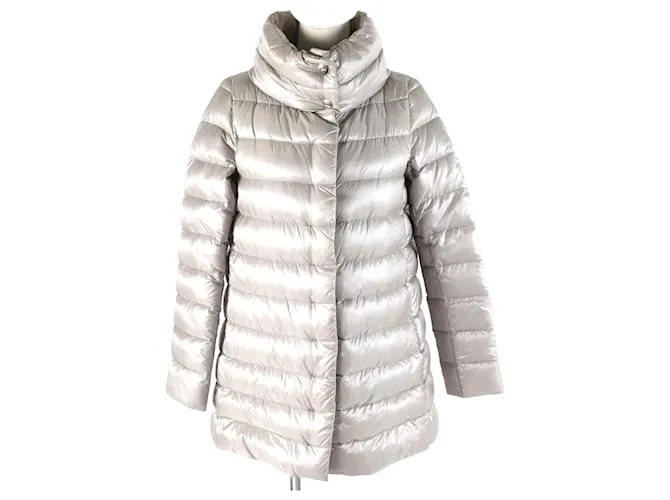 & Other Stories Giacca Piumino Herno ICONICO AMELIA Grigia Donna Marrone