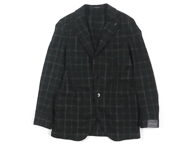 & Other Stories Giacca a quadri in lana di alpaca Gabriele Pasini Nero