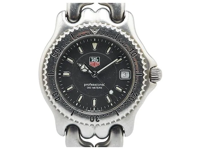 TAG Heuer S/el in acciaio inossidabile Nero