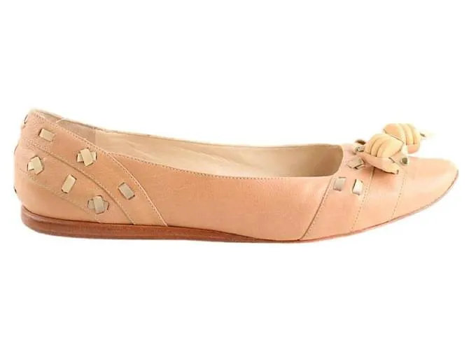 Céline Ballerine in pelle rosa