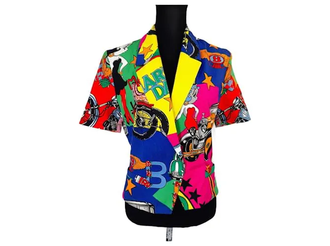 Versace Jeans Couture Giacca Versace Betty Boop vintage 1991 Multicolore