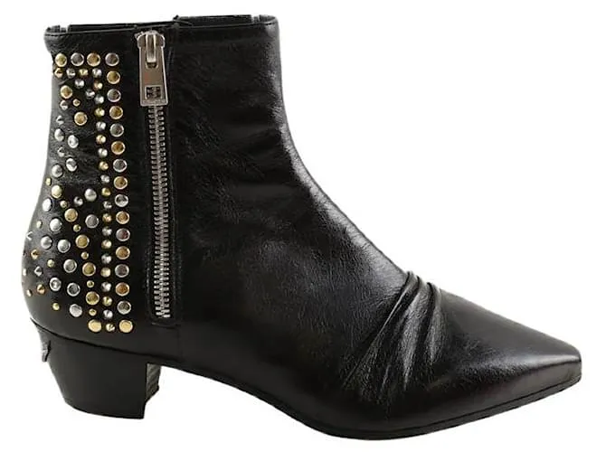 Zadig & Voltaire Stivali in pelle neri Nero