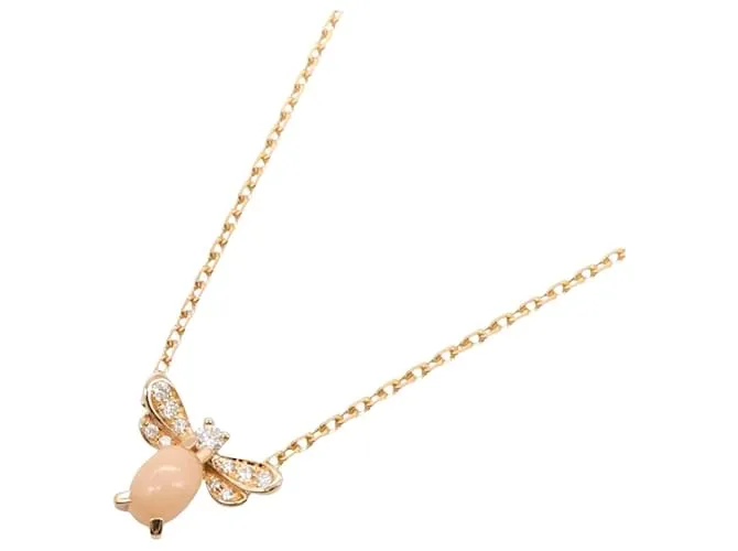 Collana di Diamanti in Opale Rosa Chaumet K18PG