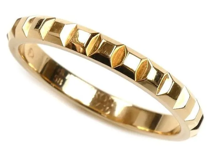 Anello Boucheron Quatre Clou de Paris Au750 Taglia 17 D'oro Metallico